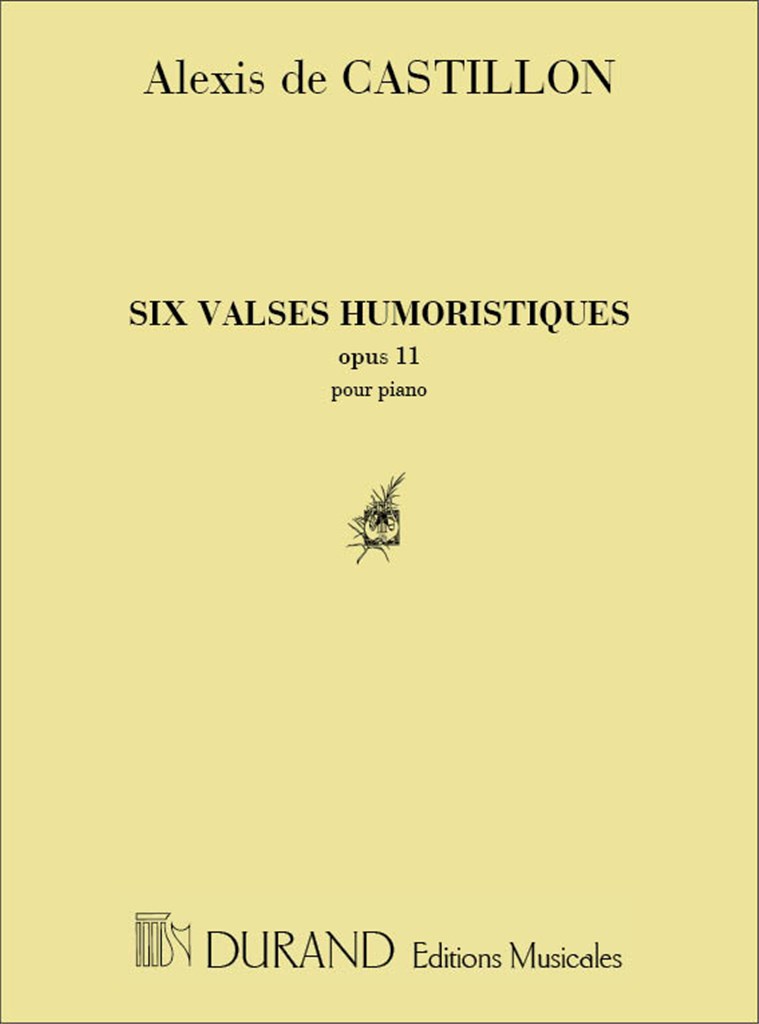 6 Valses Humoristiques Piano